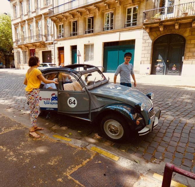 Bordeaux: Private Tour in a Citroën 2CV 45min - Comfort and Climate: Sun from the Roof, Warmth in the Cold
